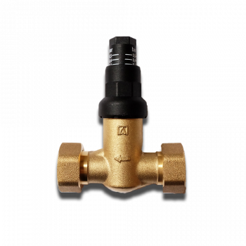 Differenstryks ventil (by-pass ventil) 3/4" lige