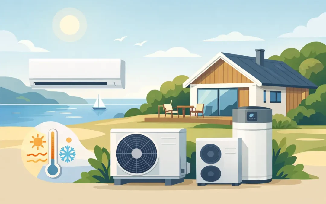 Hvilken varmepumpe passer til sommerhus?